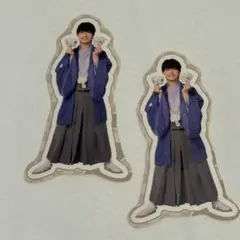 関西ジュニア あけおめ グッズ ステッカー Boysbe 北村仁太郎 2枚セット