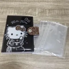 Hello Kitty ミニバインダー シール帳 使用済み レフィル付き