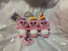 新品未使用 3種セット おぱんちゅうさぎ マスコット①