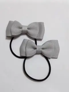 381 ヘアゴム　グレー