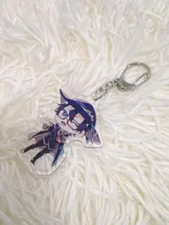 カラフルピーチ もふ アクリルキーホルダーのサムネイル