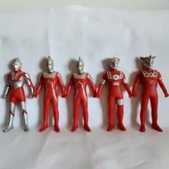 BANDAI】結集ウルトラ戦士セット11（ソフトビニール人形）※箱無し