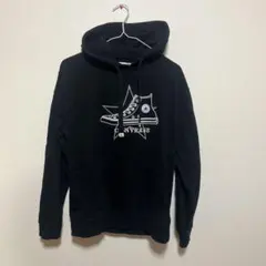 CONVERSE コンバース　 ブラック パーカー M