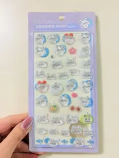 ちいかわモモンガボンボンドロップシール