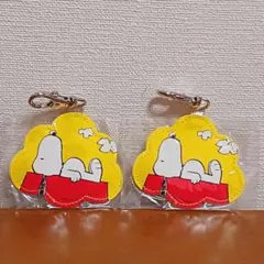 スヌーピードッグハウスネームホルダー2個セット