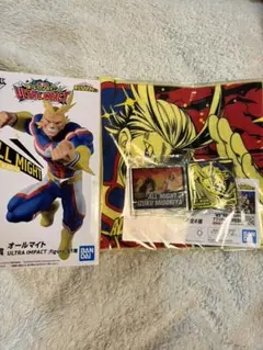 ヒロアカ　一番くじ　オールマイト　E賞　フィギュアセット