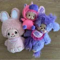モンチッチ チムたん ぬいぐるみ マスコット 3点セット