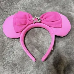 ディズニー ミニービビットカラーカチューシャ ピンク