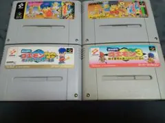 スーパーファミコン ゴエモンシリーズ4本