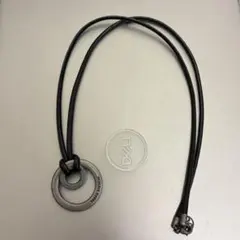 00s archive takeo kikuchi レザー ネックレス oursのサムネイル