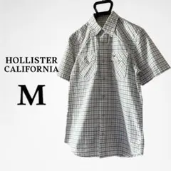 HOLLISTER CALIFORNIAメンズ　シャツ　チェック　ウエスタン　Mのサムネイル