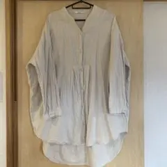 売り切りSALE⭐︎Lサイズ⭐︎オーバーサイズシャツ　薄いグレー