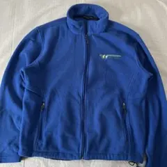 US古着 PORT AUTHORITY 企業　ジップアップ　フリースジャケット