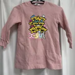 x-girl 長袖　ワンピース　100