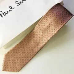 ポールスミス ネクタイ フローラル柄 ピンク