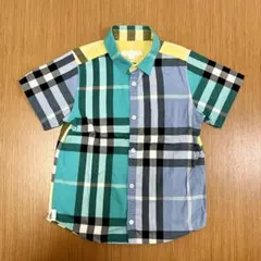 BURBERRY チェック柄長袖シャツ 6Y 116cm