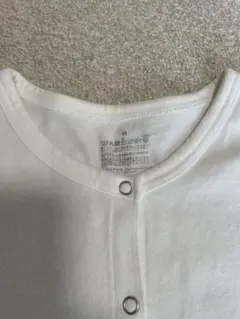 無印良品　ホワイト長袖カーディガン M