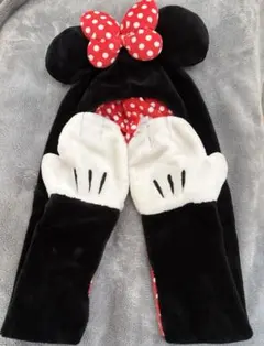 ミニーちゃん　マフラーキャップ　TDL ミニーマウス