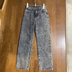 SHEIN ハイウエスト ストレートデニム 150