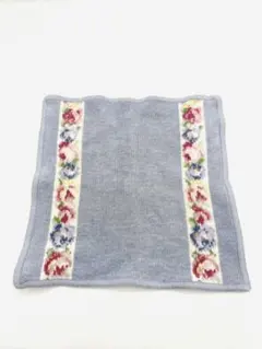 フェイラー/FEILER ハンカチ ミニタオル ライトブルー 花