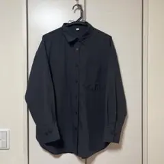 GU オーバーサイズシャツ　サイズM グレー