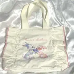 ディズニー とんすけ サンパー ミス・バニー トートバッグ バンビ うさぎ 兎