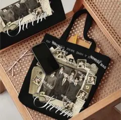 BTS トートバック☆BLACKのサムネイル