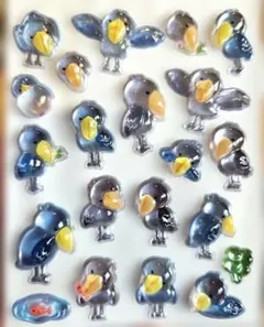 ハシビロコウ♡ボンボンドロップシール