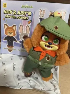 TOPTOY　ズートピア　ぬいぐるみキーホルダー　ニック