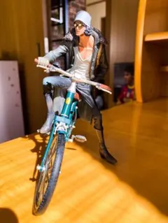 青キジ・エース・ゾロ・クロコダイルフィギュア4体