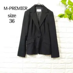 2026年最新】M-PREMIER カラー：ブラック系 レディース テーラード