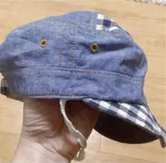 ベビー　キャスケット キャップ 帽子　0歳〜2歳位　46cm