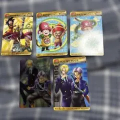 ドラゴンボール　ワンピース 40周年コラボグミカード