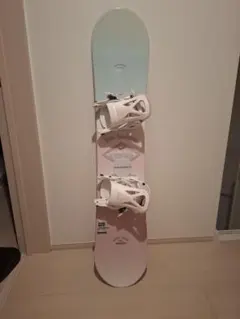 SPOON 2点 Angel 135 スノーボード 上位ビンディング ピンク｜キッズ