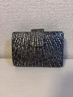 ハヤシヒロコ DAMASCO（ダマスコ）二つ折り財布 シルバーのサムネイル