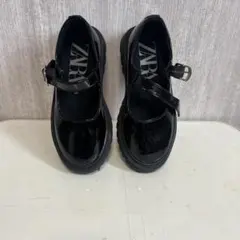 ZARA パンプス シューズ エナメル モカシン ローファー