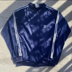 adidas atp型　トラックジャケット　ネイビー 80s