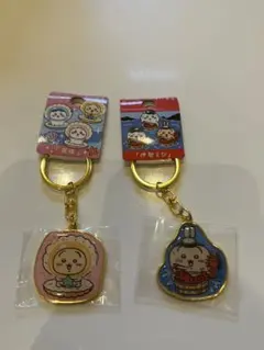 ちいかわ、ちいかわご当地キーホルダー、うさぎ、ハチワレ、キーホルダー、