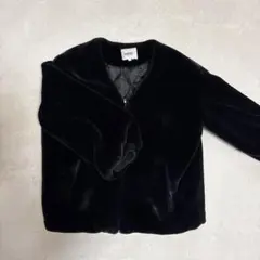 OZOC ブラックファーコートのサムネイル