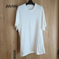 新品‼️24SS JULIUS オーバーサイズノースリーブ ロング カットソー 黒
