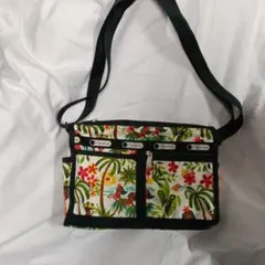 LeSportsac ハワイ限定 フラガールプリント ショルダーバッグ