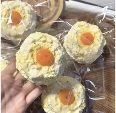 ZHAOZIJJ 目玉焼き スクイーズ