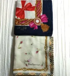 burberrys CELINE❤ハンカチ2枚セット
