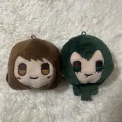 ヒロアカ フェイス ぬいぐるみ キーホルダー 麗日お茶子 蛙吹梅雨 ダイソー