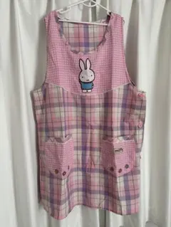 ミッフィー miffy ノースリーブエプロン 保育士