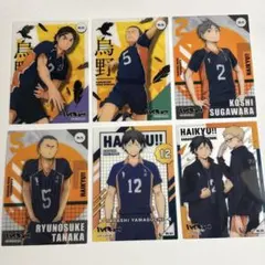 ハイキュー クリアカード 烏野高校 セット