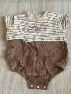 プティマイン★くまさんロンパース70