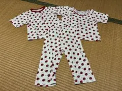 いちご柄 パジャマ セットアップのサムネイル