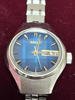 SEIKO ロードマチック25石 自動／手動巻 稼働品 カットガラス1973年製 