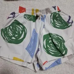 arkakama 総柄 ハーフパンツ M